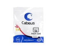 Cabeus PC-UTP-RJ45-CAT.5E-0.15M-RD Cabeus