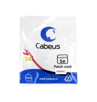 Cabeus PC-UTP-RJ45-CAT.5E-0.15M-RD Cabeus