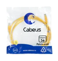 PC-UTP-RJ45-CAT.5E-2M-YL-LSZH Cabeus