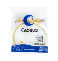 PC-UTP-RJ45-CAT.5E-0.5M-YL Cabeus