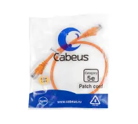 PC-UTP-RJ45-CAT.5E-0.5M Cabeus