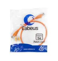 PC-UTP-RJ45-CAT.5E-0.5M Cabeus