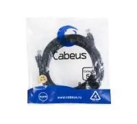 PC-UTP-RJ45-CAT.5E-5M-BK Cabeus
