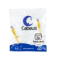 PC-UTP-RJ45-CAT.5E-0.3M Cabeus
