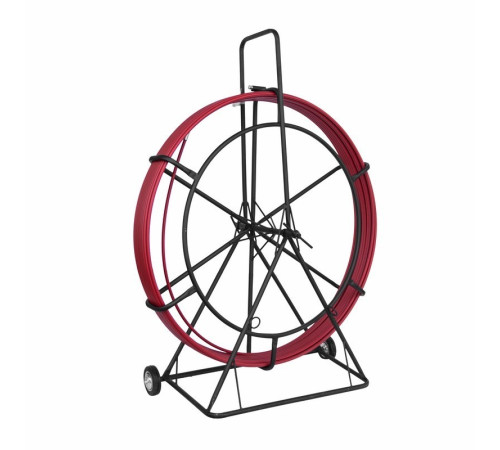 Rexant 47-1110 ∙ Протяжка кабельная (УЗК в тележке), стеклопруток d=11,0 мм, 100 м красная