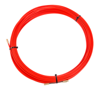 Rexant 47-1025 ∙ Протяжка кабельная REXANT (мини УЗК в бухте), стеклопруток, d=3,5 мм, 25 м, красная