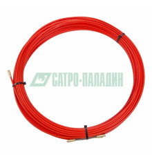 Rexant 47-1030 ∙ Протяжка кабельная REXANT (мини УЗК в бухте), стеклопруток, d=3,5 мм 30 м, красная