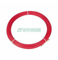 Rexant 47-1070 ∙ Протяжка кабельная REXANT (мини УЗК в бухте), стеклопруток, d=3,5 мм 70 м, красная