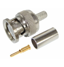 Rexant 05-3002 ∙ Разъем штекер BNC RG-59 обжим REXANT ∙ кратно 100 шт