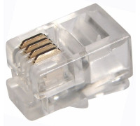05-1001-3 ∙ Телефонный разъем RJ-9(4P4C) PROconnect ∙ кратно 100 шт