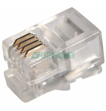 05-1001 ∙ Телефонный разъем RJ-9(4P4C) Rexant ∙ кратно 100 шт