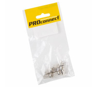 05-4005-4-9 ∙ Разъем антенный на кабель, штекер F для кабеля SAT (с резиновым уплотнителем), (5шт.) (пакет) PROconnect
