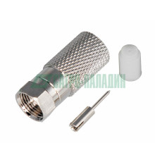 05-4007-4 ∙ F-разъем для RG-11, (с пином) PROconnect ∙ кратно 50 шт