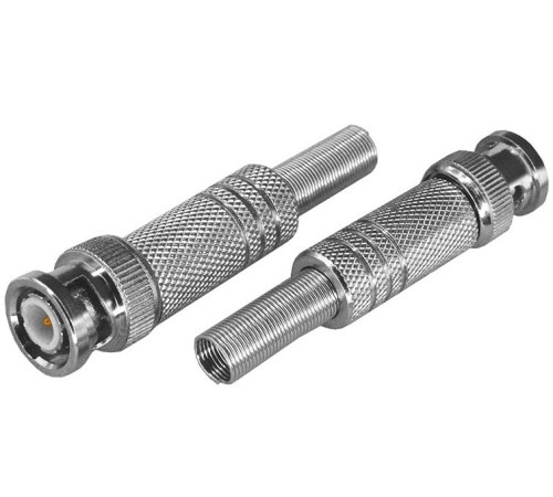 05-3073-4 ∙ Разъем штекер BNC под винт с пружиной металл PROconnect