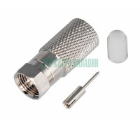 05-4007 ∙ F-разъем для RG-11, (с пином) Rexant ∙ кратно 50 шт