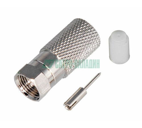 05-4007 ∙ F-разъем для RG-11, (с пином) Rexant ∙ кратно 50 шт