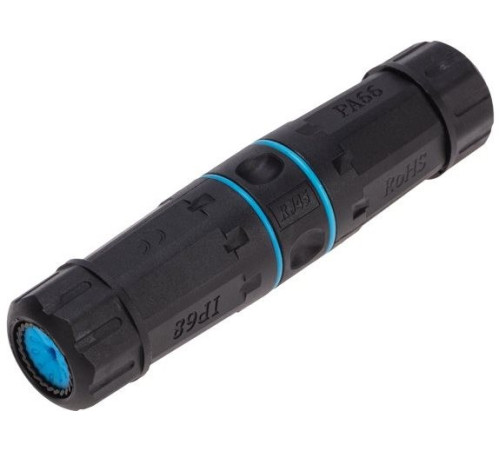 Rexant 02-0283 ∙ Индустриальный проходной адаптер уличный, RJ-45(8P8C), FTP, CAT 6, IP68 REXANT