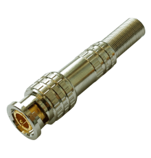 Tantos РАЗЪЕМ TS BNC штекер под пайку с пружиной, металл