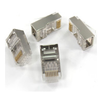 05-1023-9 ∙ Разъем RJ-45(8P8C) под витую пару, FTP экранированный, категория 5e, пакет, 5шт PROconnect
