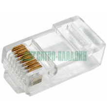 05-1021-3 ∙ Разъем UTP RJ-45 (8P8C), CAT 5e PROconnect ∙ кратно 10 шт