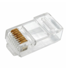 06-0081-A2 ∙ Разъем сетевой LAN на кабель, штекер 8Р8С (Rj-45), под обжим (2шт.) Rexant ∙ кратно 10 шт