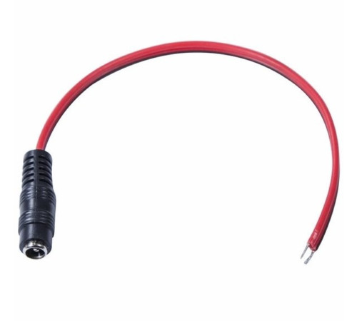 Rexant 14-0310 ∙ Разъем питания гнездо 2.1х5.5 с проводом 20 см REXANT ∙ кратно 50 шт