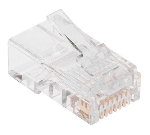 05-1020 ∙ Разъем cквозной RJ-45(8P8C) под витую пару, UTP, CAT 5e Rexant ∙ кратно 10 шт