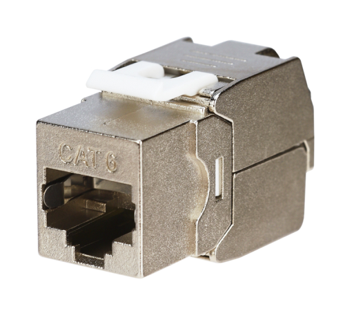 Rexant 02-0261 ∙ Модуль Keystone Jack RJ-45(8P8C), FTP экранированный, CAT 6, тип 180 градусов, самозажимной REXANT PRO