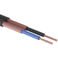 01-6001-6 ∙ Кабель ШГЭС 2 , черный, 100м, PROconnect