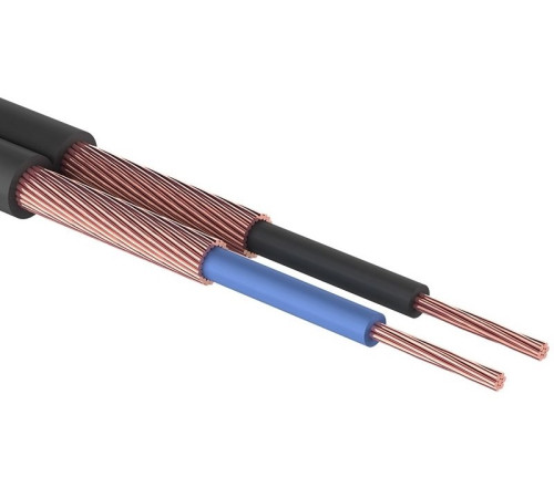 01-6001-6 ∙ Кабель ШГЭС 2 , черный, 100м, PROconnect