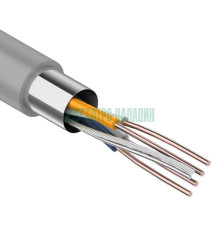 01-0121-3 ∙ Кабель витая пара омедненный, F/UTP, Cat.5e, PVC, 2PR, 24AWG, Indoor, Solid, серый, 305м, PROconnect