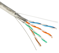 Cabeus STP-4P-Cat.6a-SOLID-IN-PVC (7196c) 305м