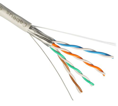 Cabeus STP-4P-Cat.6a-SOLID-IN-PVC (7196c) 305м