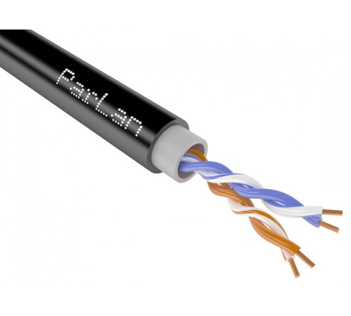 Паритет Кабель ParLan U/UTP Cat5e PVC/PE 2х2х0,52 (100011) 500м