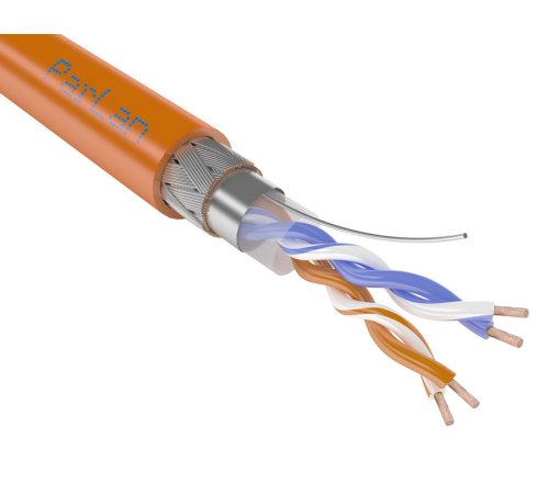 Паритет Кабель ParLan Patch SF/UTP Cat5e ZH нг(А)-HF 2х2х0,60 (101133) 305м