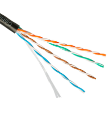 Cabeus UTP-4P-Cat.5e-SOLID-OUT-PE-UV