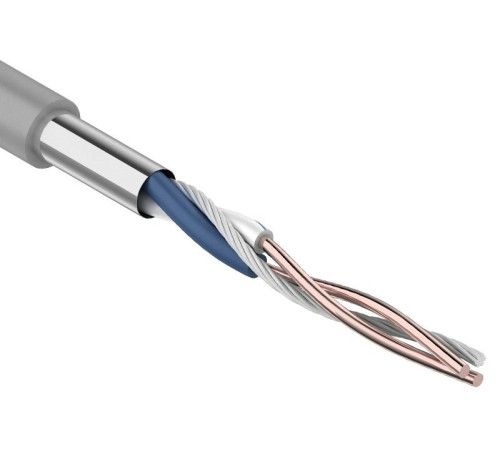 01-0120 ∙ Кабель витая пара F/UTP, Cat.5e, PVC, 1PR, 24AWG, Indoor, Solid, серый, 305м, Rexant