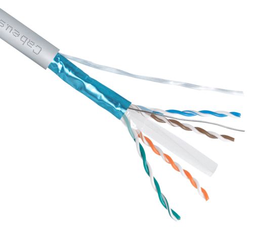 Cabeus FTP-4P-Cat.6-SOLID-GY (8947c) 305м