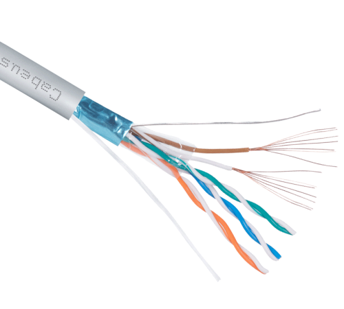 Cabeus FTP-4P-Cat.5e-PATCH-GY (7202c) 305м