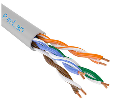 Паритет Кабель ParLan Patch U/UTP Cat5e PVC 4х2х0,60 (100954) 305м