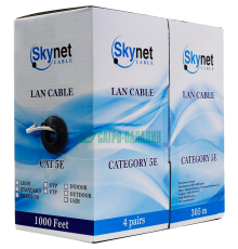 Кабель UTP indoor 4x2x0,51 Premium SkyNet 305м