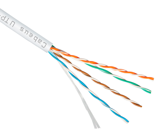 Cabeus UTP-4P-Cat.5e-SOLID-LSZH-WH (9782c) 305м