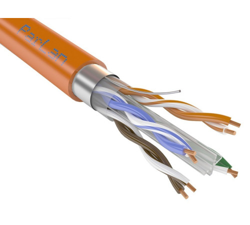 Паритет Кабель ParLan U/UTP Cat6 ZH нг(А)-HF 4х2х0,57 (101088) 305м