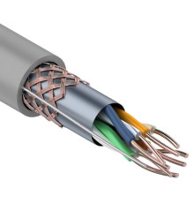 01-0342 ∙ Кабель витая пара SF/UTP, Cat.5e, PVC, 4PR, 24AWG, Indoor, Solid, серый, 305м, Rexant
