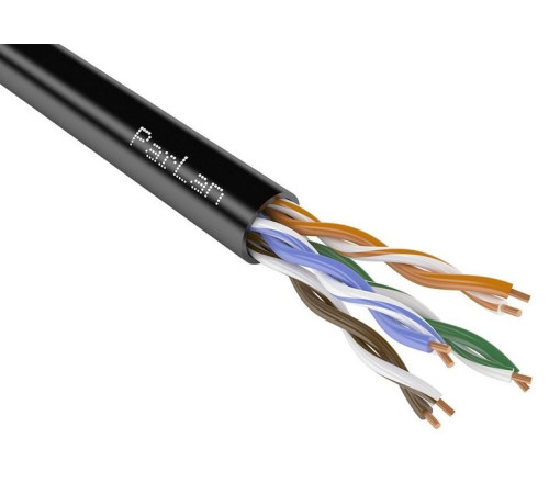 Паритет Кабель ParLan U/UTP Cat5e PUR 4х2х0,52 для СКС и IP-сетей (108861) 305м