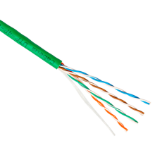Cabeus UTP-4P-Cat.5e-SOLID-LSLTx-GN (10990c)