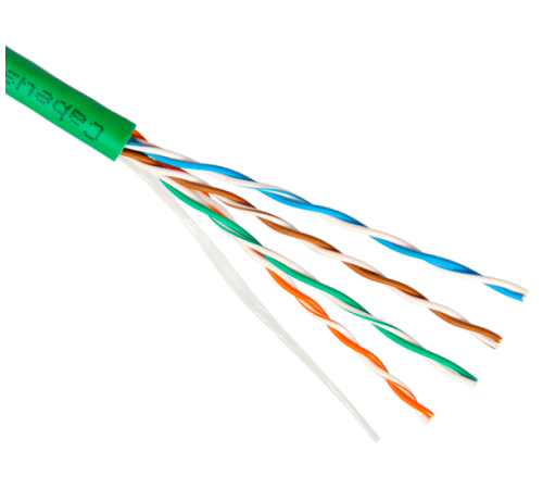 Cabeus UTP-4P-Cat.5e-SOLID-GN (7250c) 305м