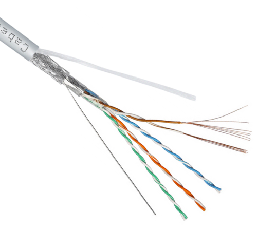 Cabeus SFTP-4P-Cat.5e-PATCH-GY (7260c) 305м