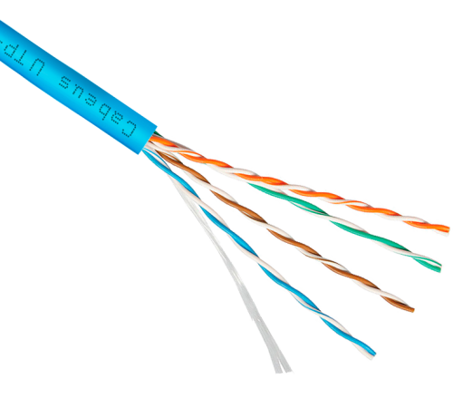 Cabeus UTP-4P-Cat.5e-SOLID-LSZH-BL (9777c)