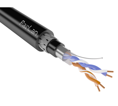 Паритет Кабель ParLan ARM PS F/UTP Cat5e ZH нг(A)-FRHF 2х2х0,52 (110314) 305м